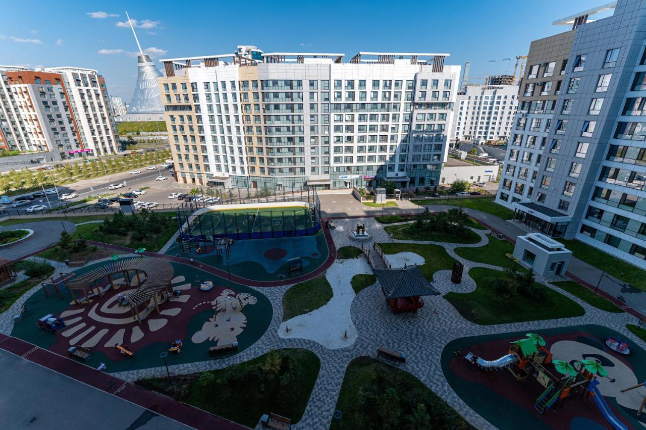 Bi-City Seoul Компактная 2-Комнатная Дизайнерская Астана Екстериор снимка